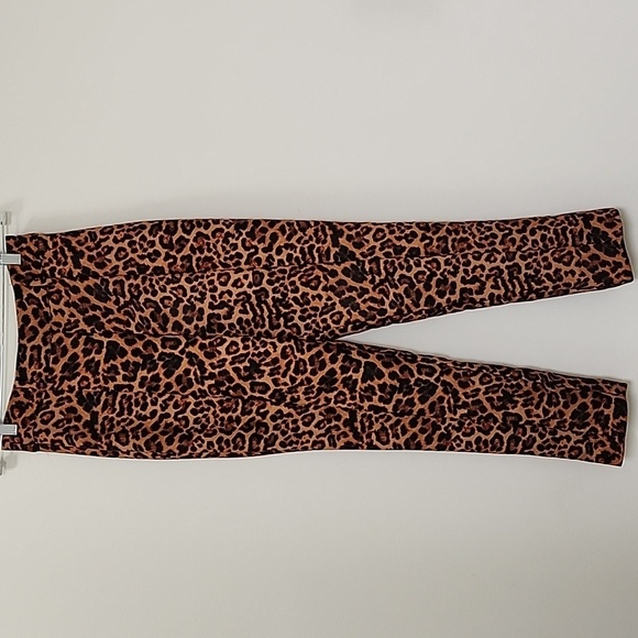 Lover’s + Friends Cain High Rise Slim Tapered Pants Jaguar Size Small Mob Wife - Picture 3 of 15